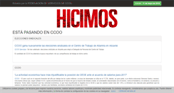 Desktop Screenshot of ccoo-servicios.info